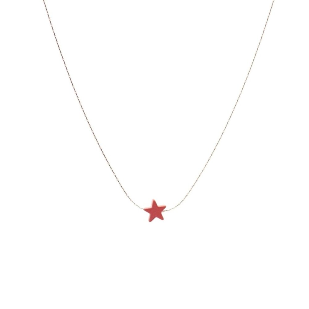Stella ~ Salty Pendants - Red - 925 Sterling Silver